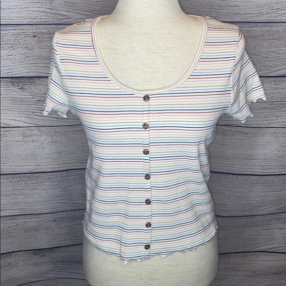 Hippie Rose Tops - NWT HIPPIE ROSE CROP TOP